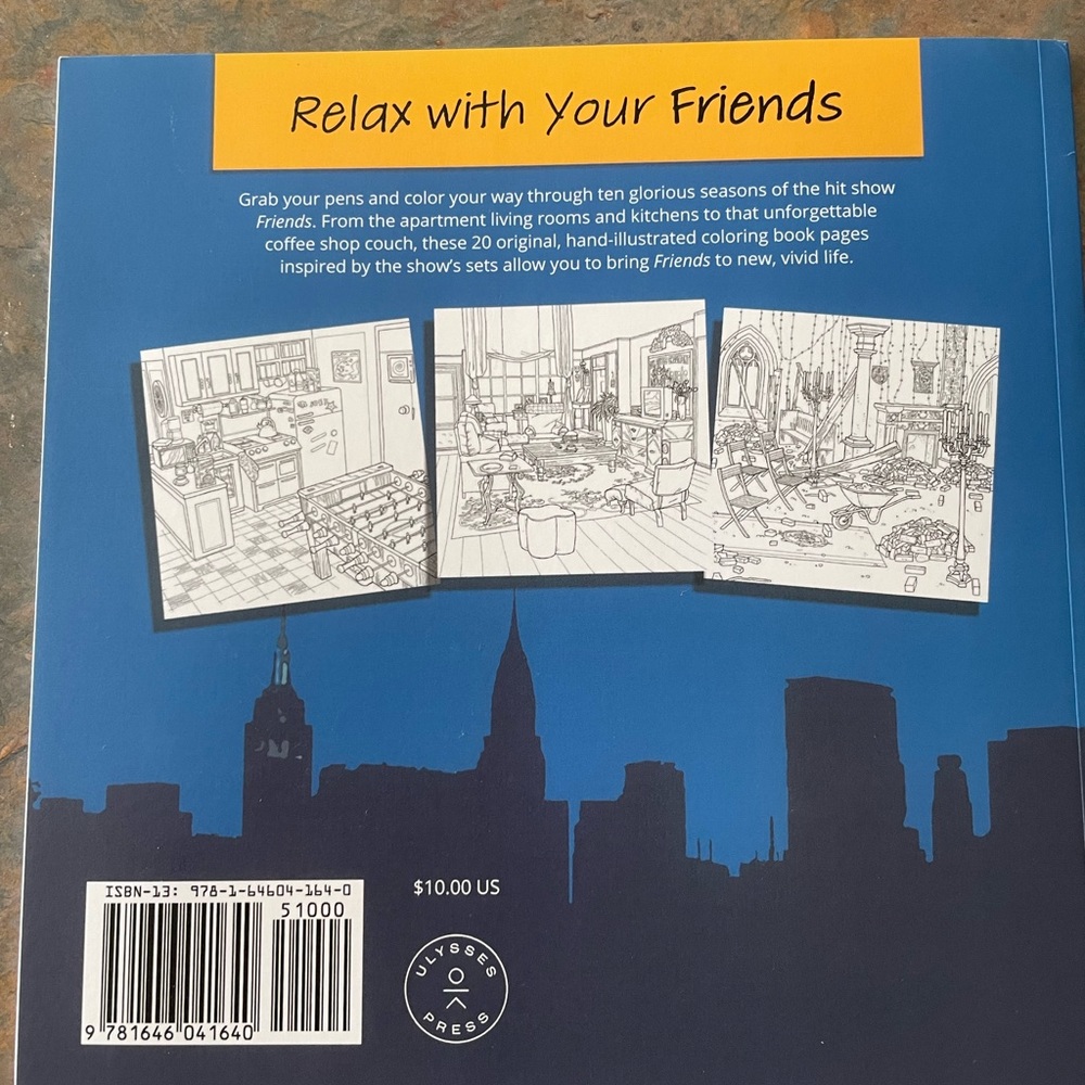 Friends coloring book - Picture 2 of 2